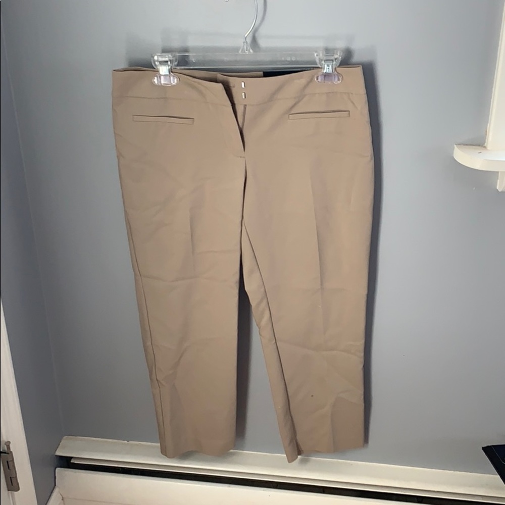 Capri khaki dress pants